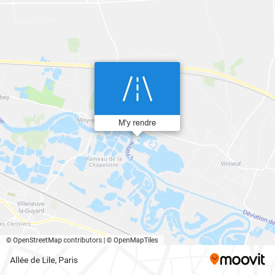Allée De Lile plan