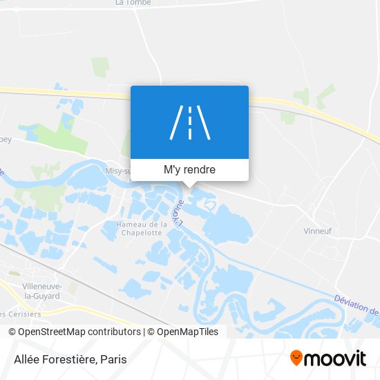 Allée Forestière plan