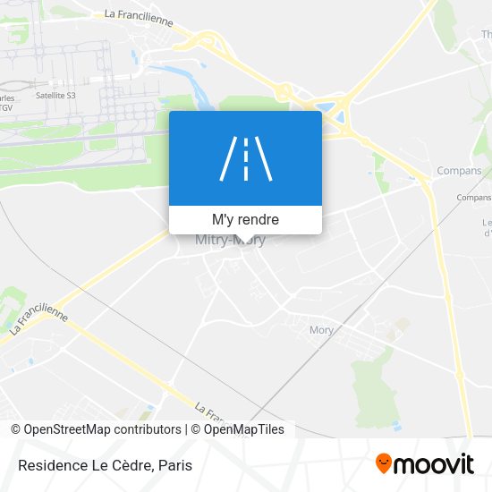 Residence Le Cèdre plan