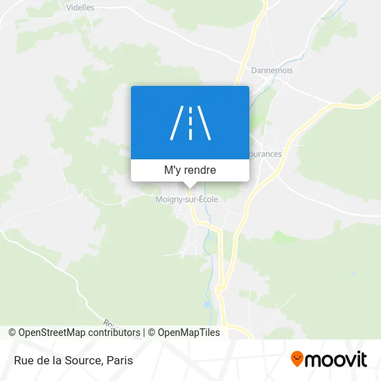 Rue de la Source plan