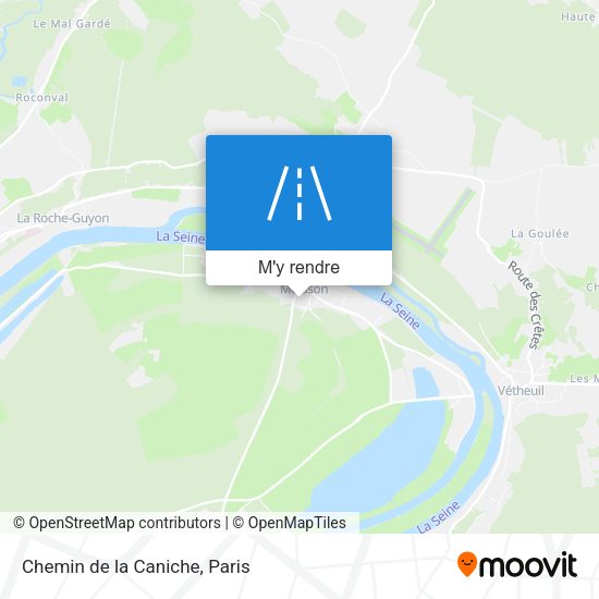 Chemin de la Caniche plan