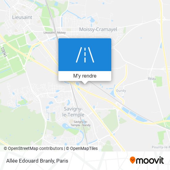 Allée Edouard Branly plan