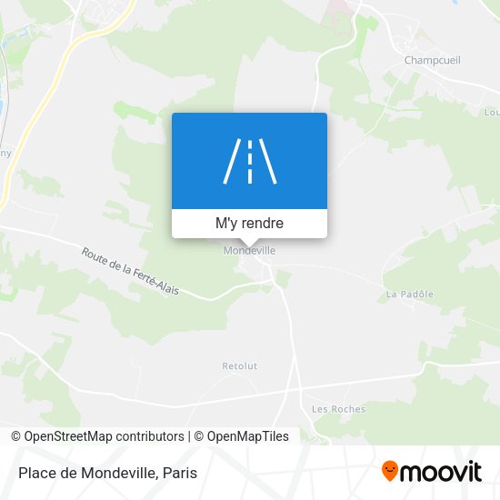 Place de Mondeville plan