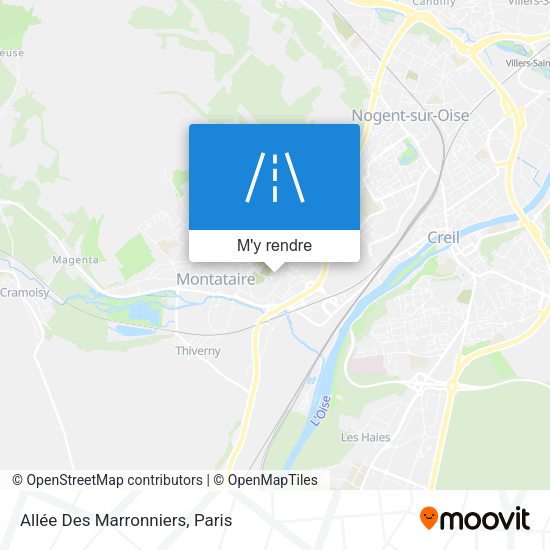Allée Des Marronniers plan