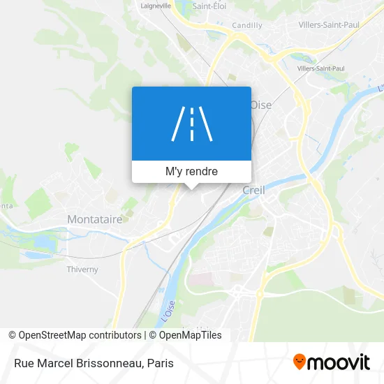 Rue Marcel Brissonneau plan