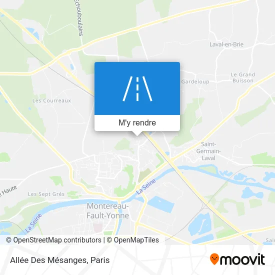Allée Des Mésanges plan