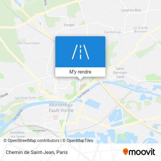 Chemin de Saint-Jean plan