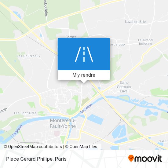 Place Gerard Philipe plan