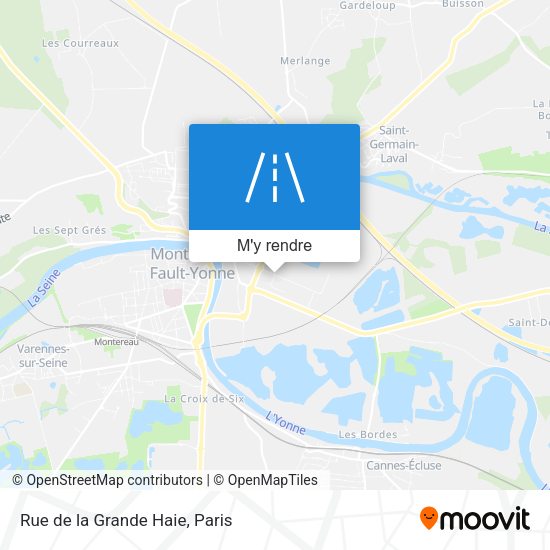 Rue de la Grande Haie plan