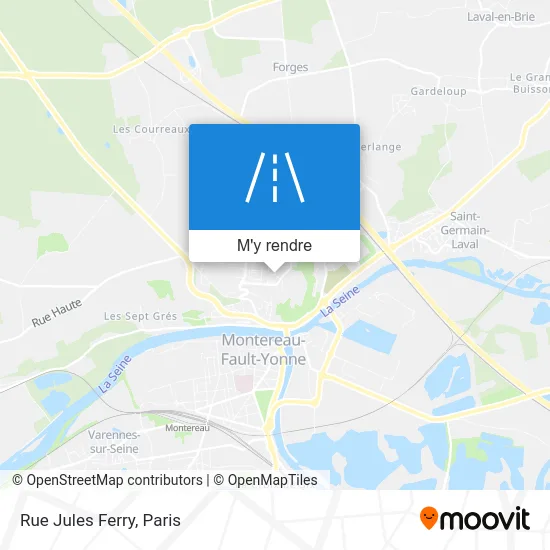 Rue Jules Ferry plan