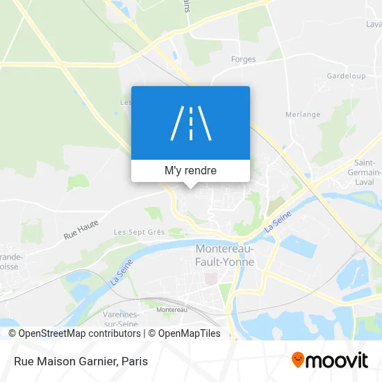 Rue Maison Garnier plan