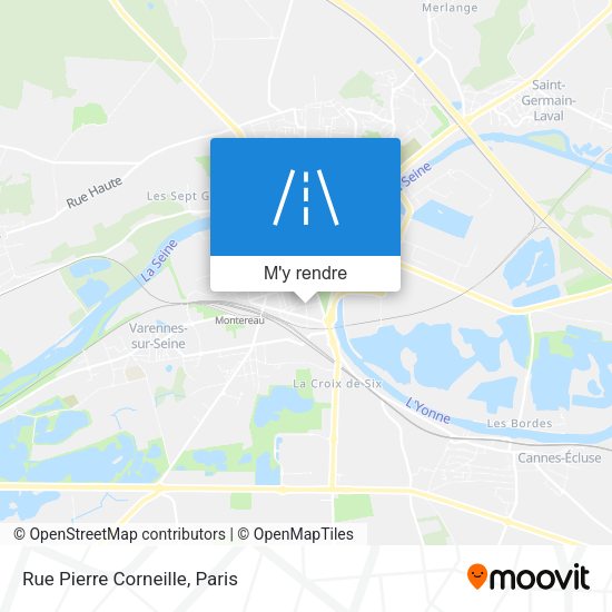Rue Pierre Corneille plan
