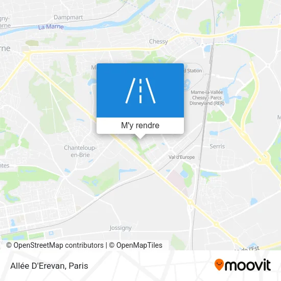 Allée D'Erevan plan