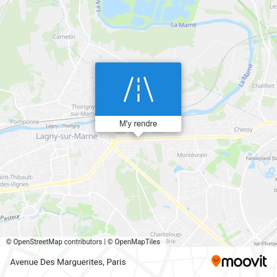 Avenue Des Marguerites plan