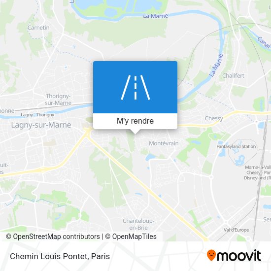 Chemin Louis Pontet plan