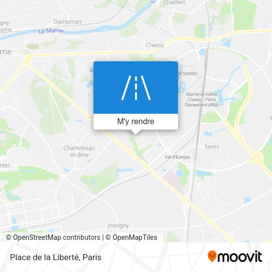 Place de la Liberté plan