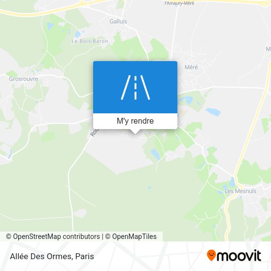 Allée Des Ormes plan