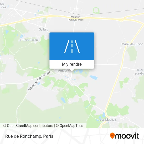 Rue de Ronchamp plan