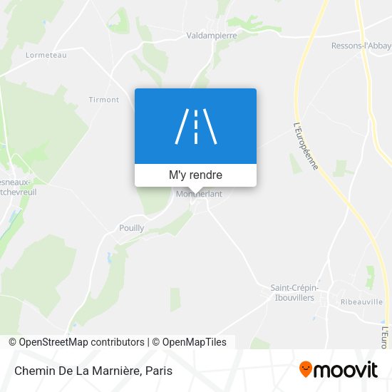 Chemin De La Marnière plan