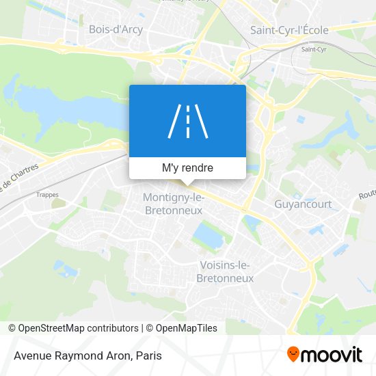 Avenue Raymond Aron plan