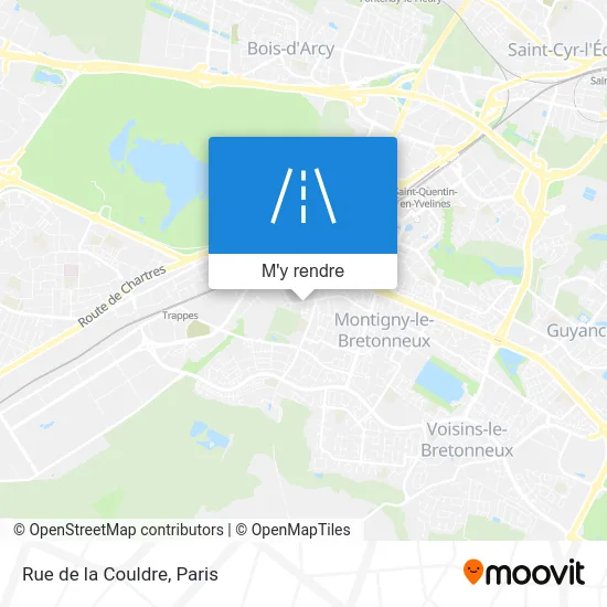 Rue de la Couldre plan