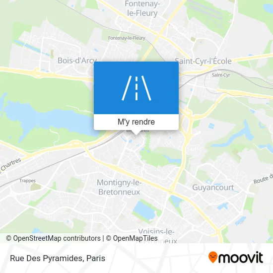 Rue Des Pyramides plan