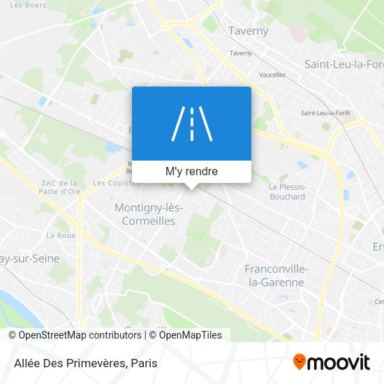 Allée Des Primevères plan
