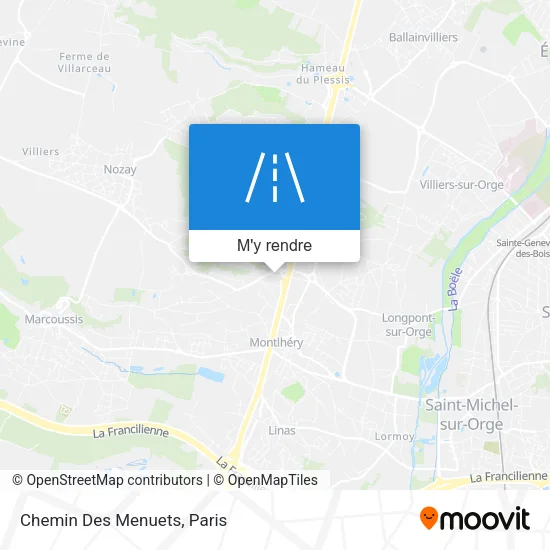 Chemin Des Menuets plan