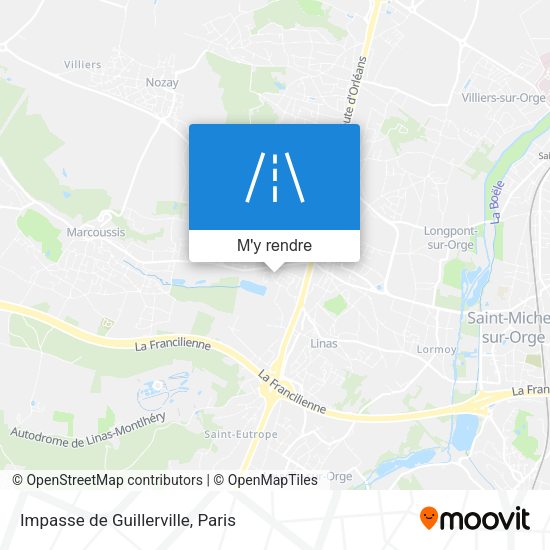 Impasse de Guillerville plan