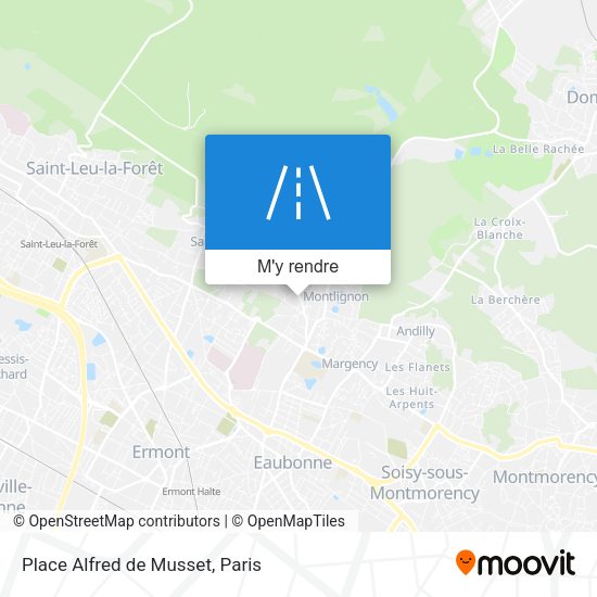 Place Alfred de Musset plan