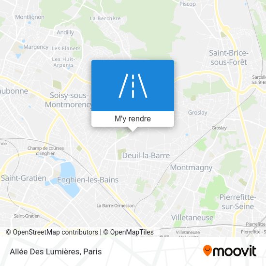 Allée Des Lumières plan