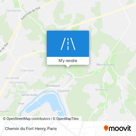 Chemin du Fort Henry plan