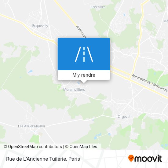 Rue de L'Ancienne Tuilerie plan