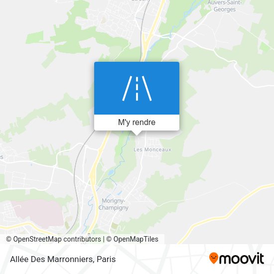 Allée Des Marronniers plan