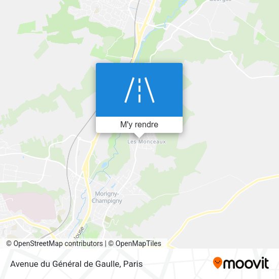 Avenue du Général de Gaulle plan