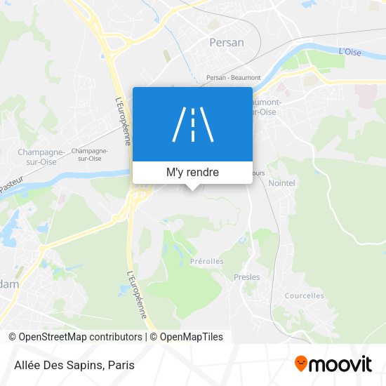 Allée Des Sapins plan