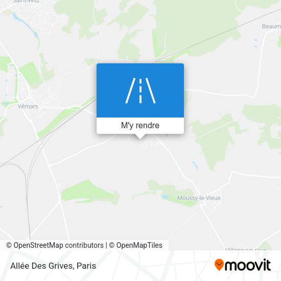 Allée Des Grives plan