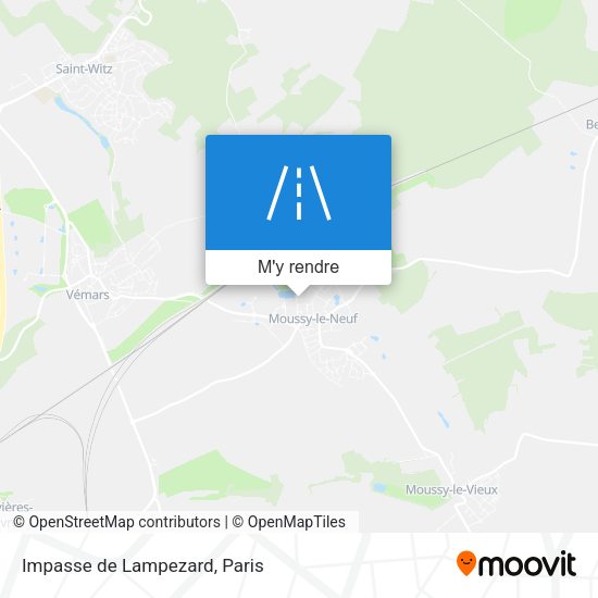 Impasse de Lampezard plan