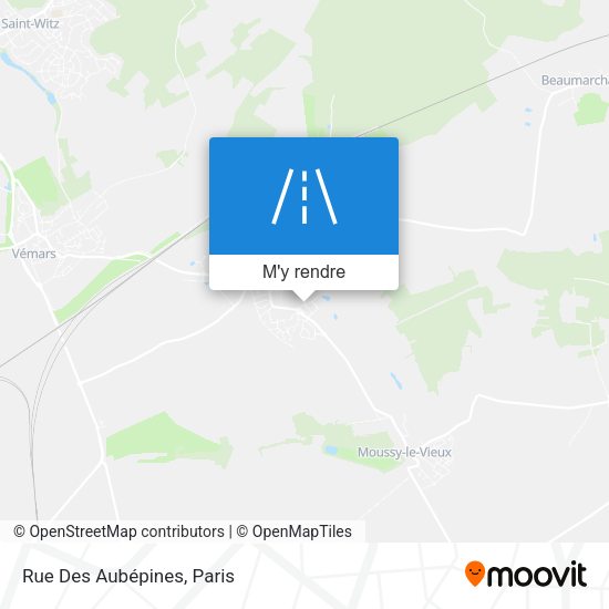 Rue Des Aubépines plan