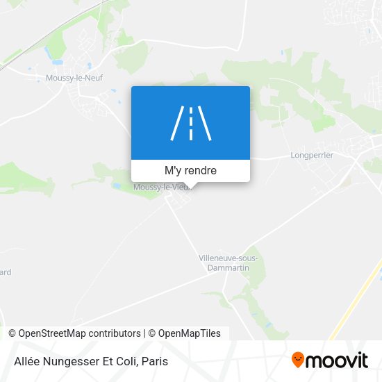 Allée Nungesser Et Coli plan