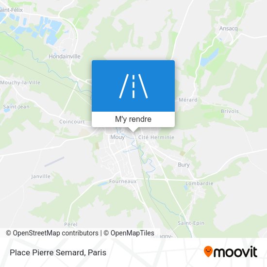 Place Pierre Semard plan