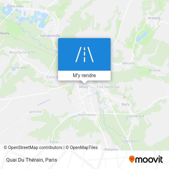 Quai Du Thérain plan