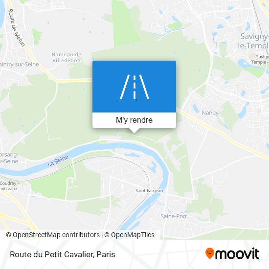Route Du Petit Cavalier plan