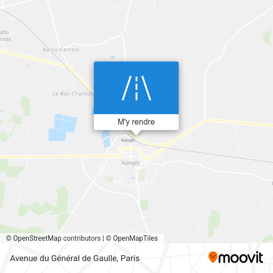 Avenue du Général de Gaulle plan