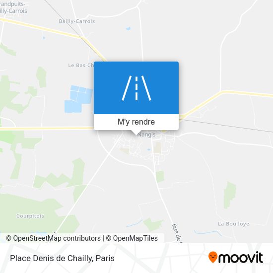 Place Denis de Chailly plan