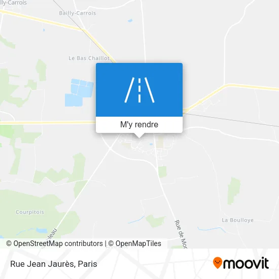 Rue Jean Jaurès plan