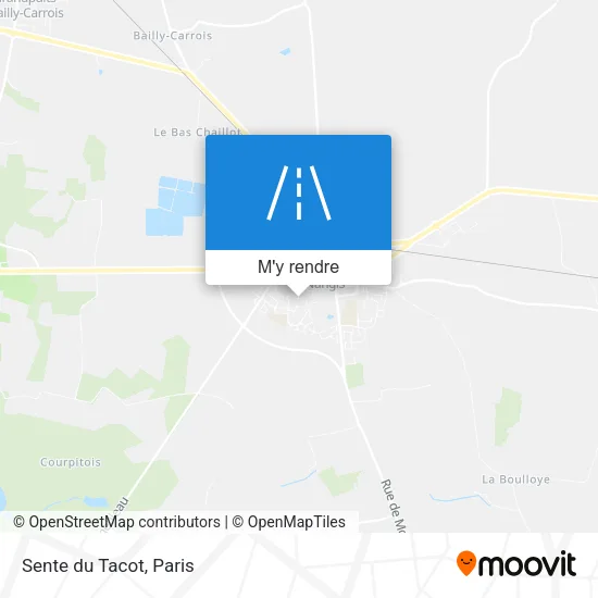 Sente du Tacot plan