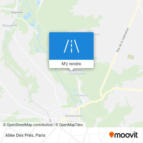 Allée Des Prés plan