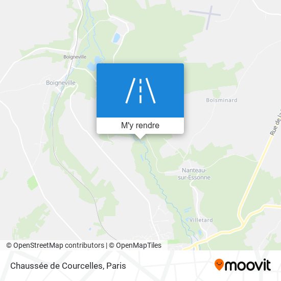 Chaussée De Courcelles plan