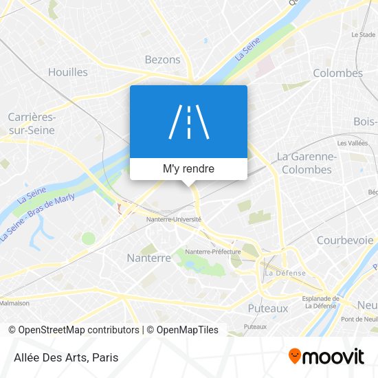 Allée Des Arts plan